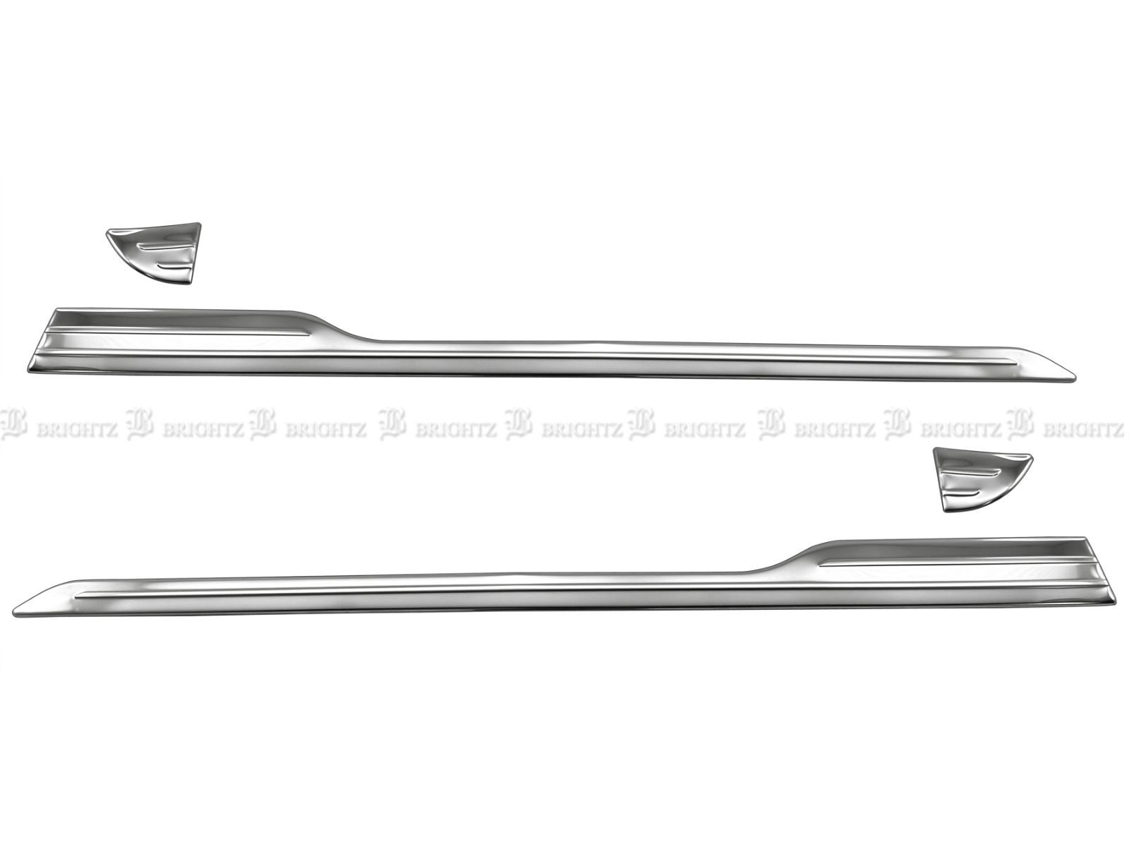エルグランド E52 超鏡面ステンレスメッキルーフモール 4PC