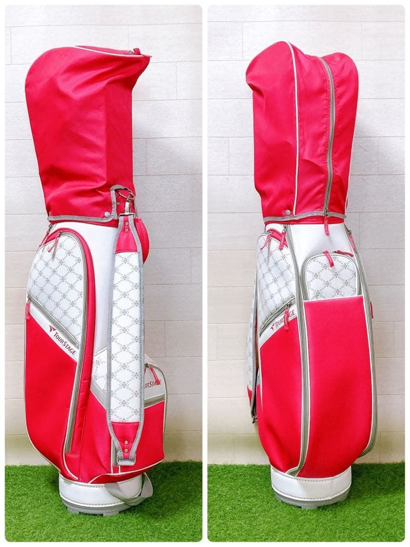 4.初心者オススメ ゴルフクラブ レディースセット 12本 ツアーステージ