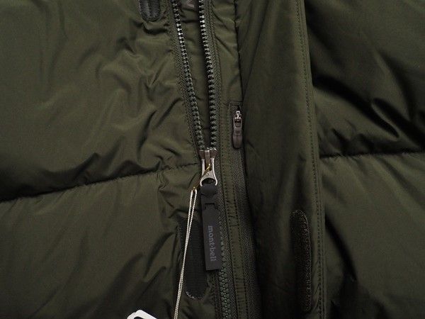 新品正規 mont-bell モンベル 海外限定 撥水透湿 RDSダックダウン Esther ダウンコート メンズ カーキ(KHAKI) WMDC643