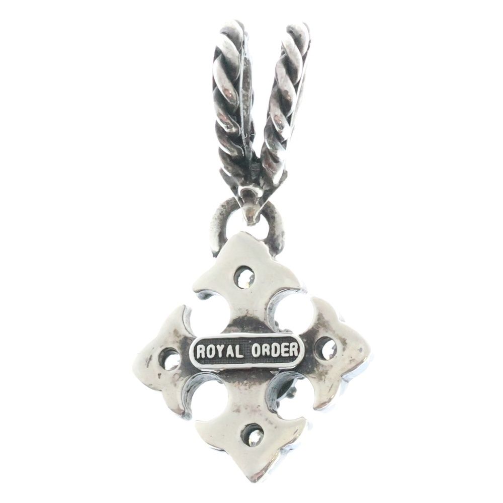 ロイヤルオーダー ペンダント クロス ジルコニア ROYAL ORDER (ロイヤルオーダー) CROSS MOTIF NECKLACE クロス