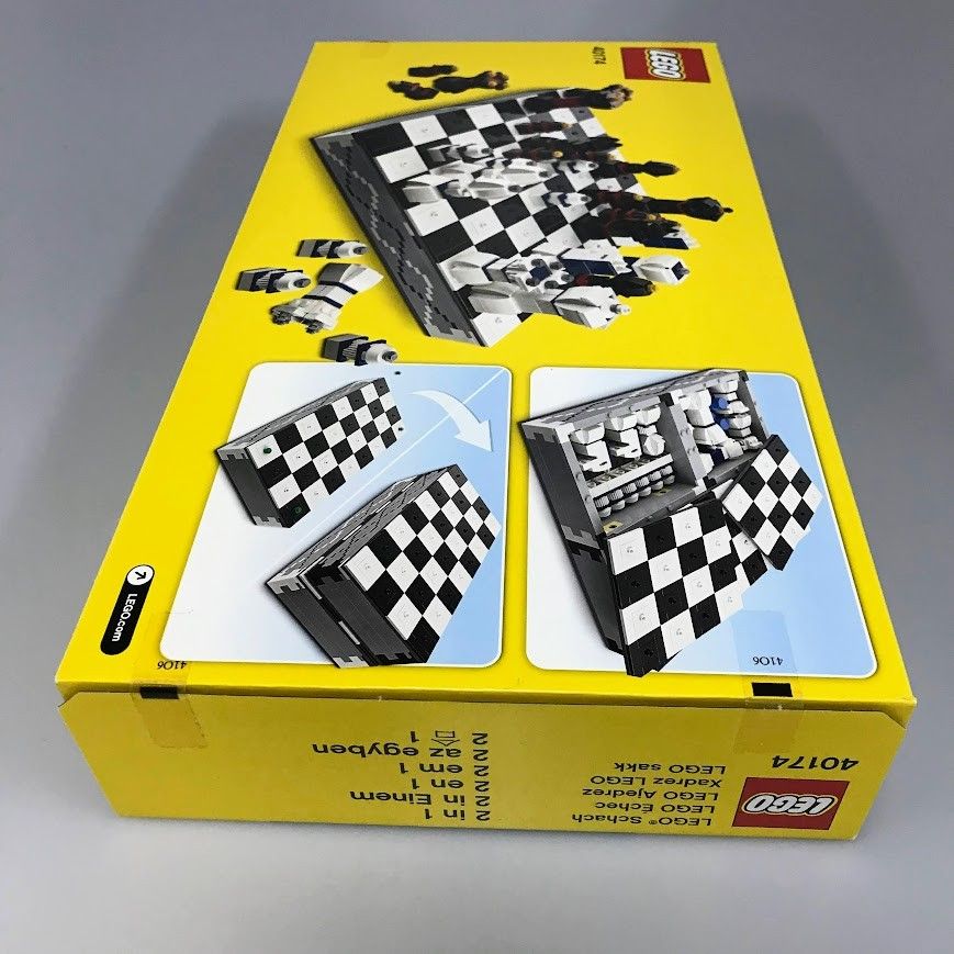 正規品 新品未開封 LEGO レゴ 40174 チェスセット2017 2in1 製造終了