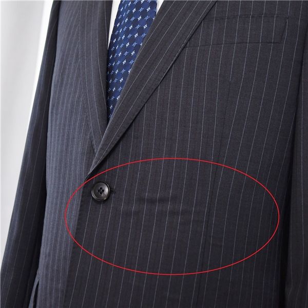 5XD011】HUGO BOSS 140's生地 2つボタン シングルスーツ M Y6 5XD011】HUGO BOSS 140's生地 2つボタン シングルスーツ M Y6