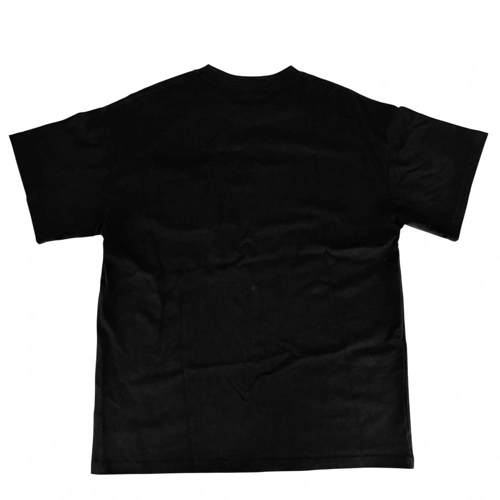 フェンディ 半袖Ｔシャツ レディース ズッカ トップス アパレル ロゴポケット クルーネック 服 カットソー FENDI M FAF 682 ブラック 黒 シルバー金具 コットン 春 夏 品