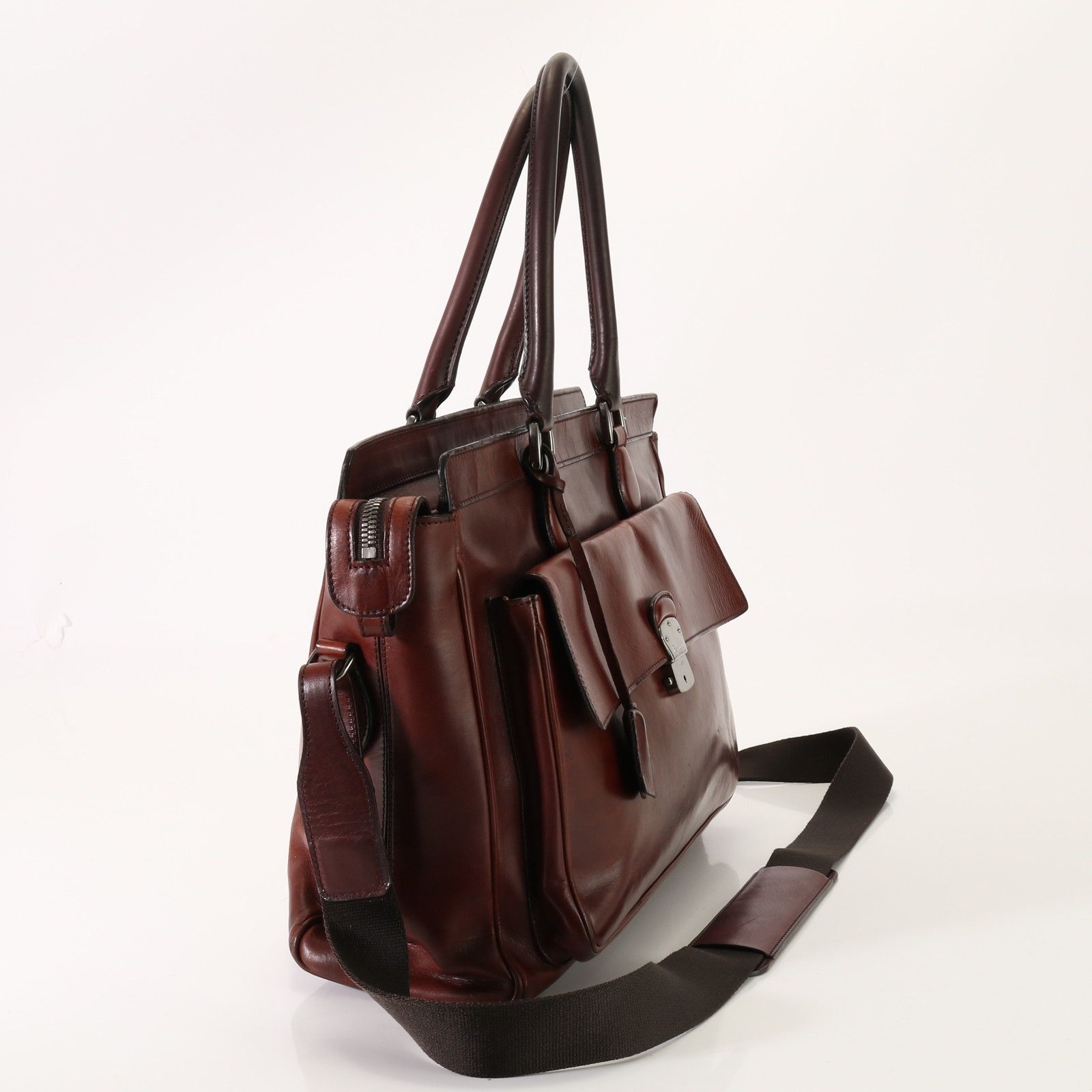 □極美品 ベルルッティ エトゥオ レザー 2WAY ビジネス バッグ