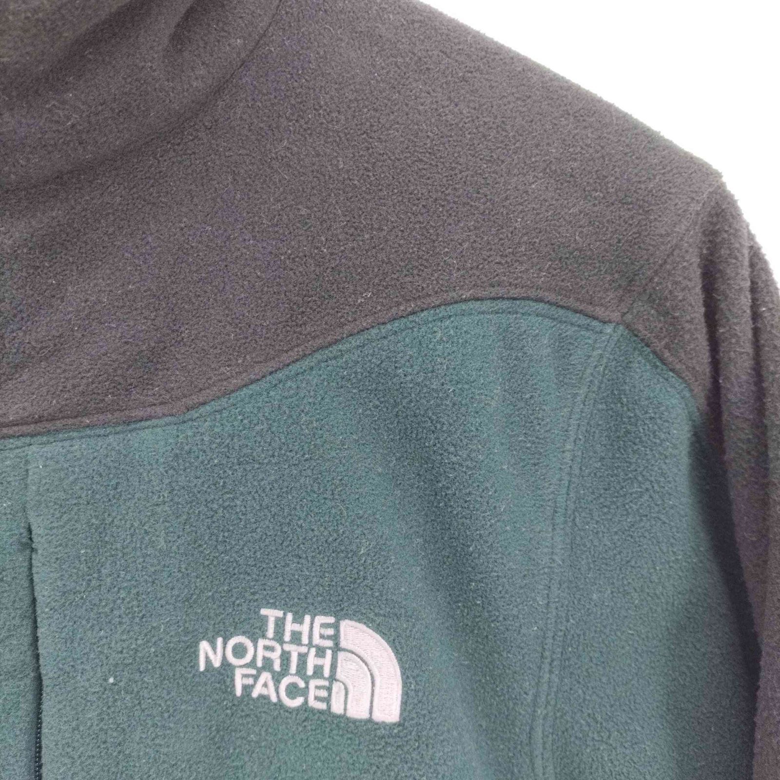 ザノースフェイス THE NORTH FACE ロゴ刺繍 フリースジャケット メンズ 