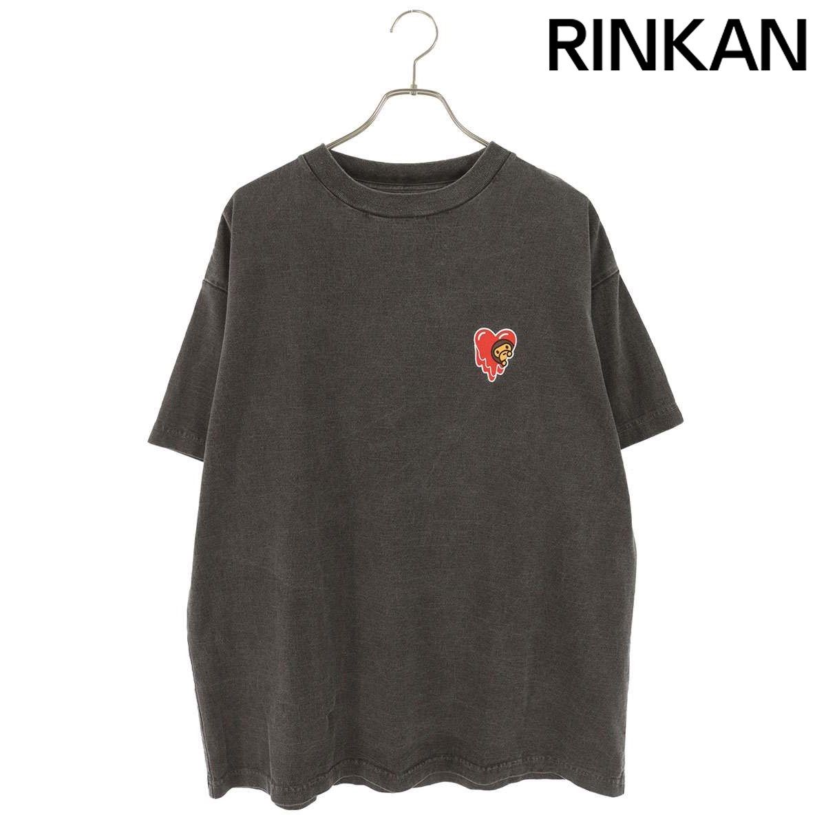 アベイシングエイプ 胸ロゴプリントTシャツ メンズ L