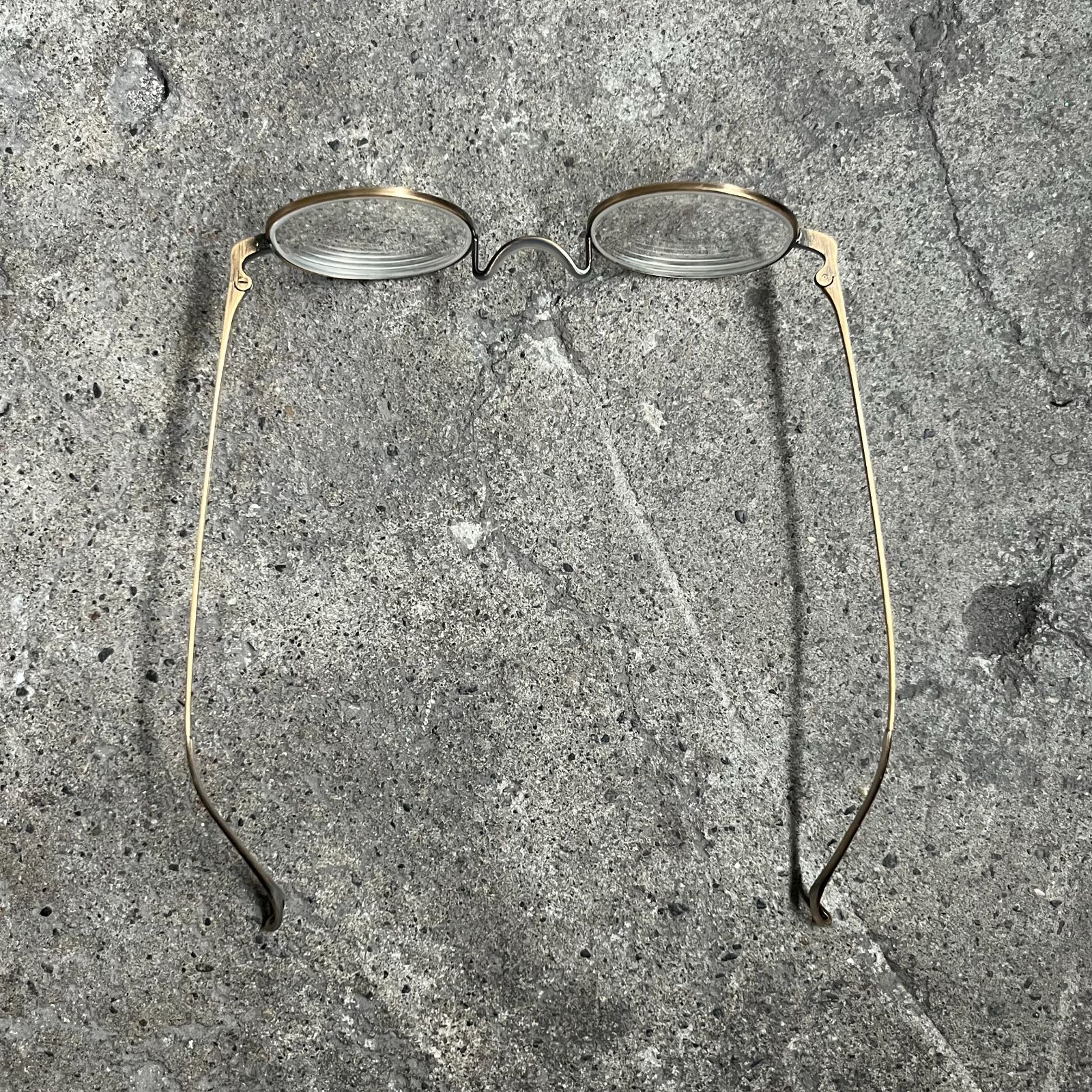 金子眼鏡 井戸多美男作 T-416 ATG アンティークゴールド 手造 KANEKO