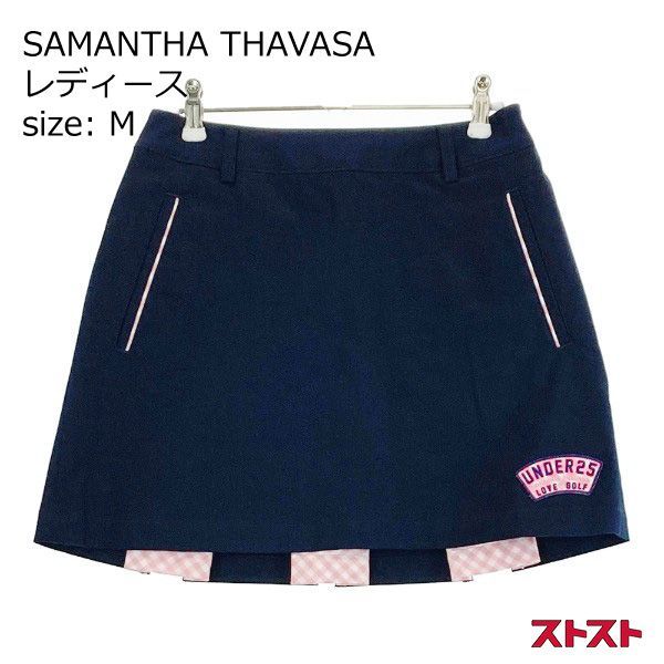 SAMANTHA THAVASA サマンサタバサ プリーツスカート チェック柄