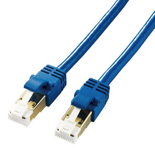 【25本セット】CAT7A LANケーブル 2m ブルー Amazon.co.jp: エレコム LANケーブル CAT7 2m ツメが折れない 爪折れ