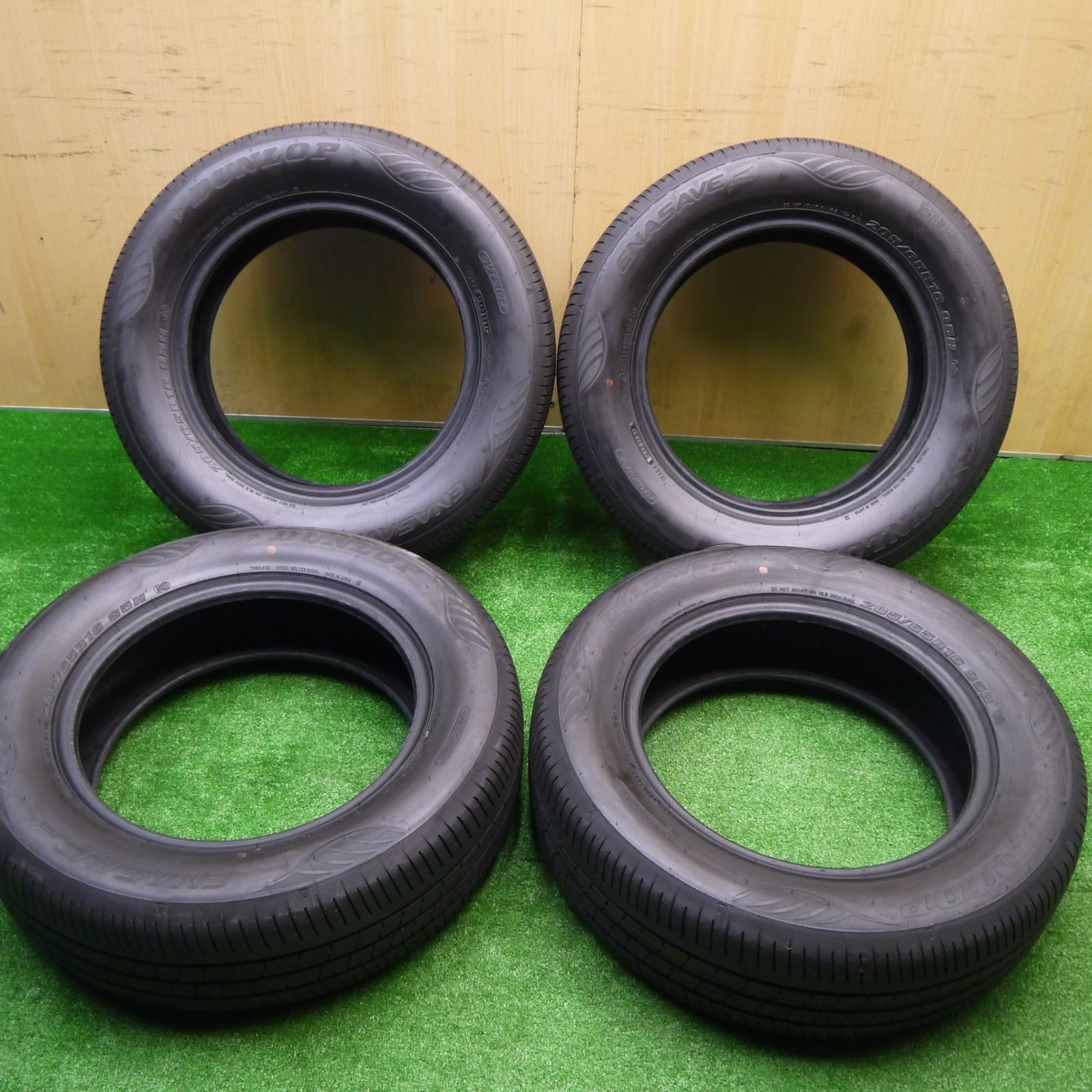 新車外し 24年 205|65R16 ダンロップ エナセーブ EC350 タイヤ 16インチ セレナ ヤリスクロス 10 アルファード 等 5101404Hノタ