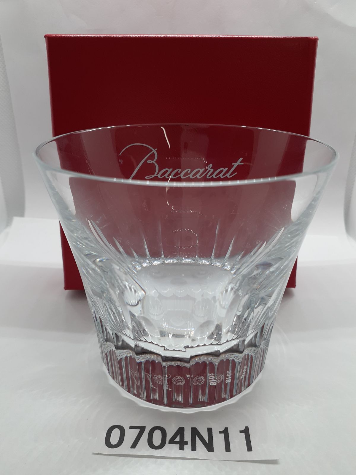0704N11】Baccarat バカラ ロックグラス フィオラ2018