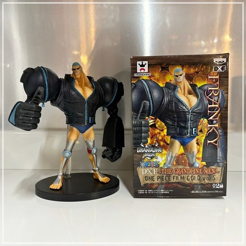 ワンピース DXF~THE GRANDLINE MEN~ONE PIECE FILM GOLD vol.5 フランキーフィギュア フィルムゴールド 箱付き【RU0926-4】