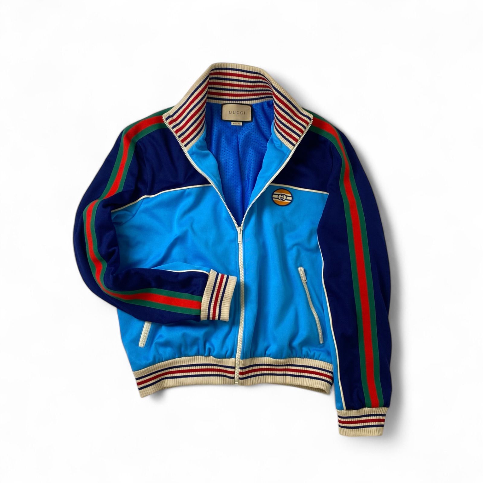 GUCCI グッチ インターロッキングG Color-Block Jacket トラック GUCCI グッチ インターロッキングG Color-Block Jacket トラック