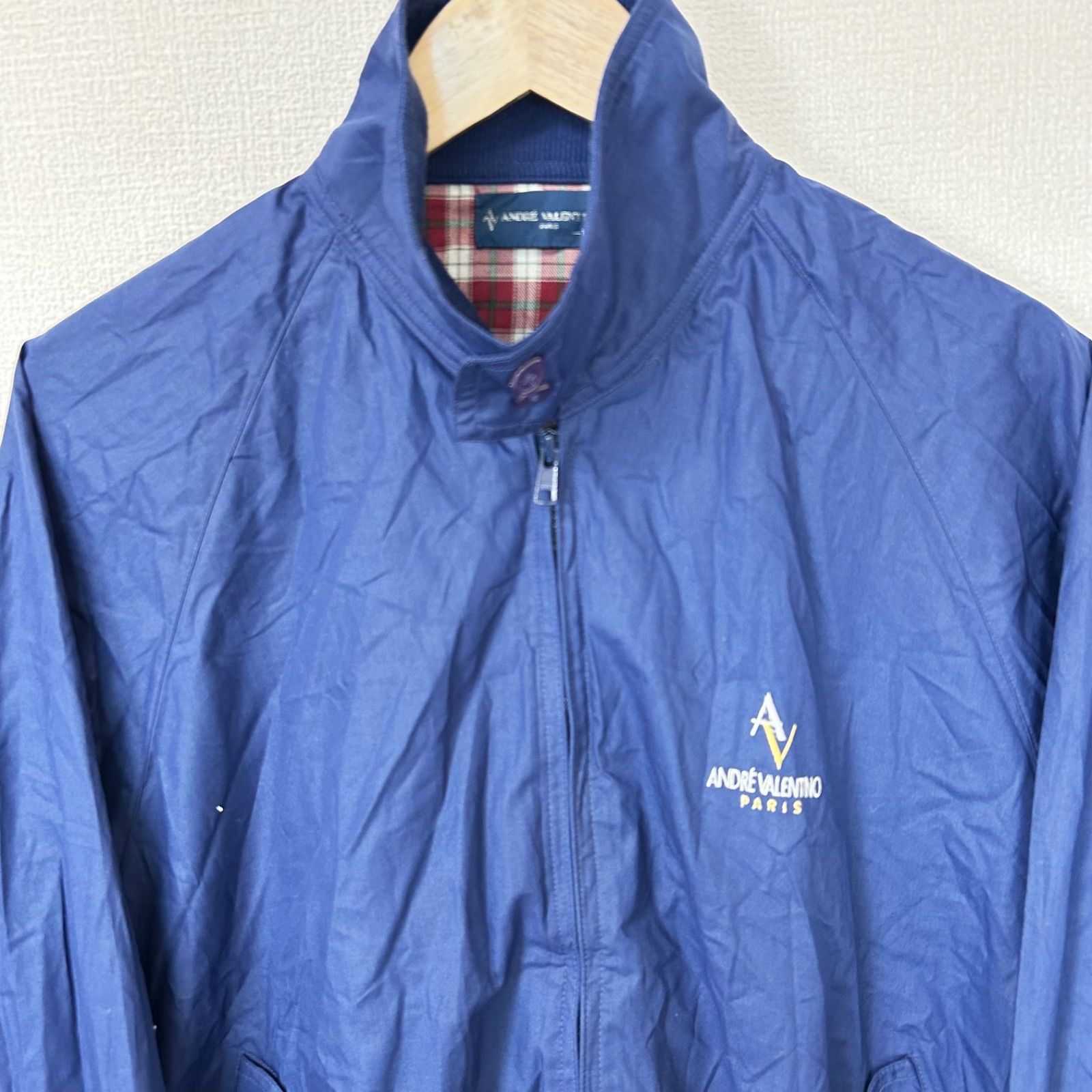 VALENTINO 濃紺 ジップアップジャケット VALENTINO 濃紺 ジップアップジャケット