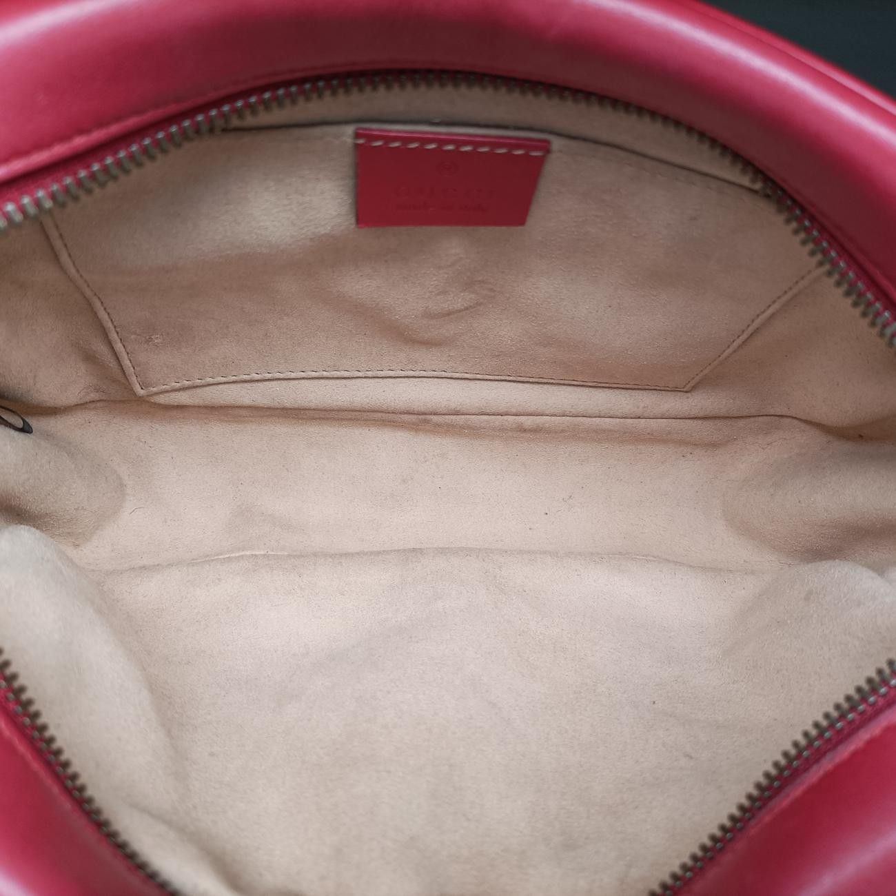 グッチGucciGGマーモントレッドレザー447632F026142315