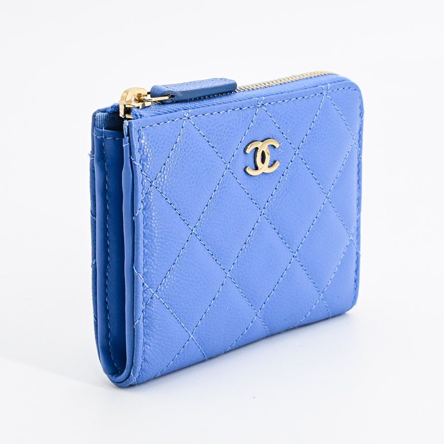 CHANEL シャネル ミディアムウォレット ジップコインパース AP3999