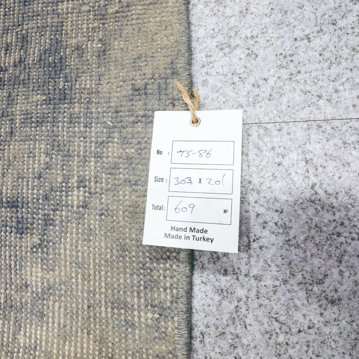 展示品】SUBASI HALI スバシハリ MARBLED RUG TS86 大理石 マーブル柄