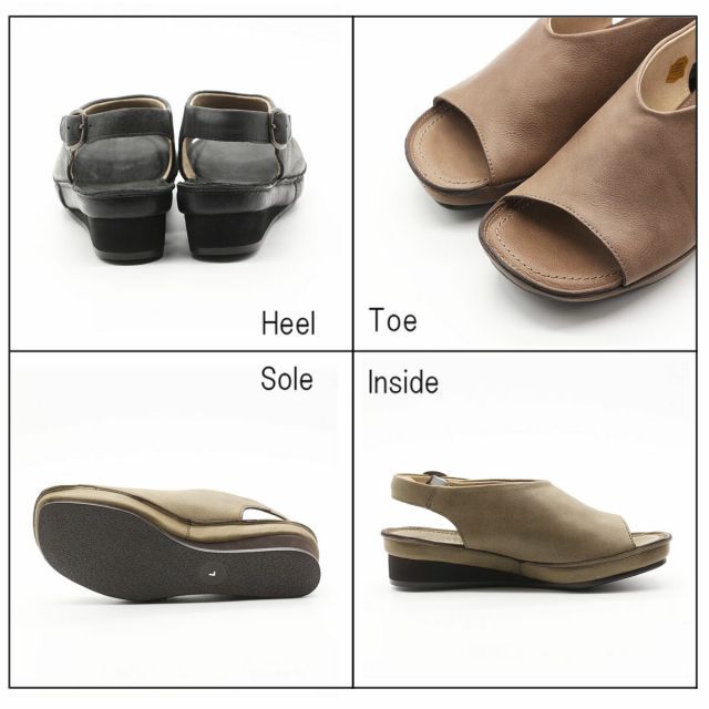 Robert Clergerie サンダル ミュール 6 ブラック レザー ロベールクレ