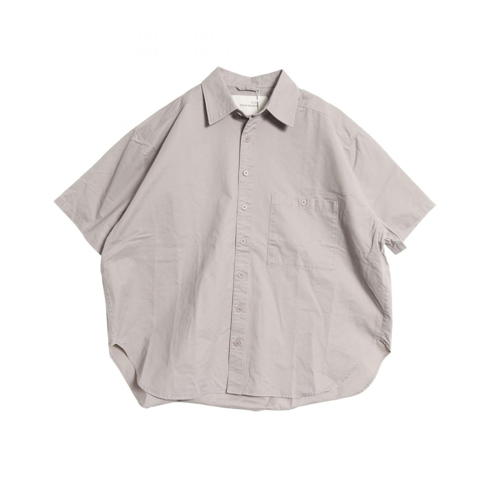エンタイアスタジオ Dupper SS SHIRT ブランドオフ ENTIRE STUDIOS コットン その他トップス コットン 中古 メ エンタイアスタジオ ENTIRE STUDIOS その他トップス Dupper SS