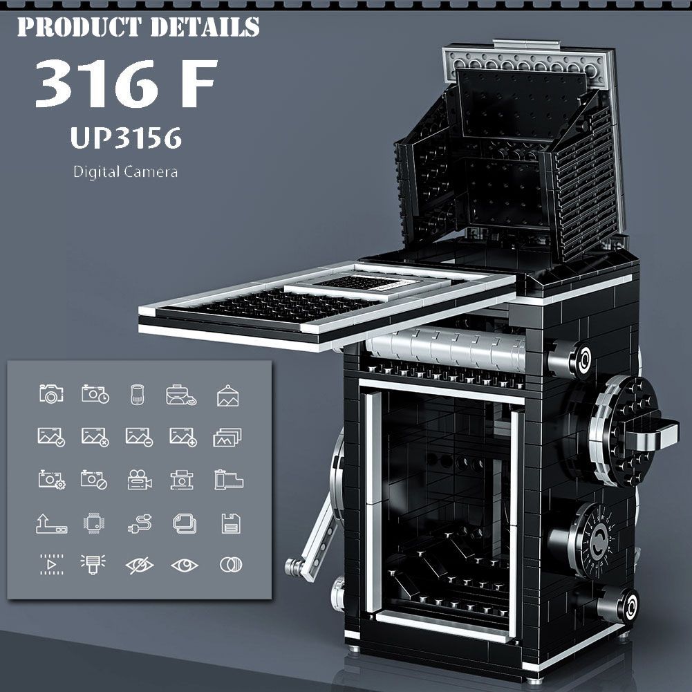 新品!!送料無料!! Camera Block 622pcs 2眼 ブロック !