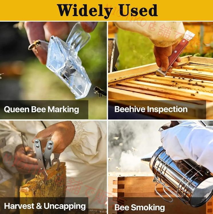 ポータブルシュウ酸ミツバチミツバチダニ治療加熱蒸発器 ミツバチ用効果的な養蜂ツールシュウ酸噴霧器