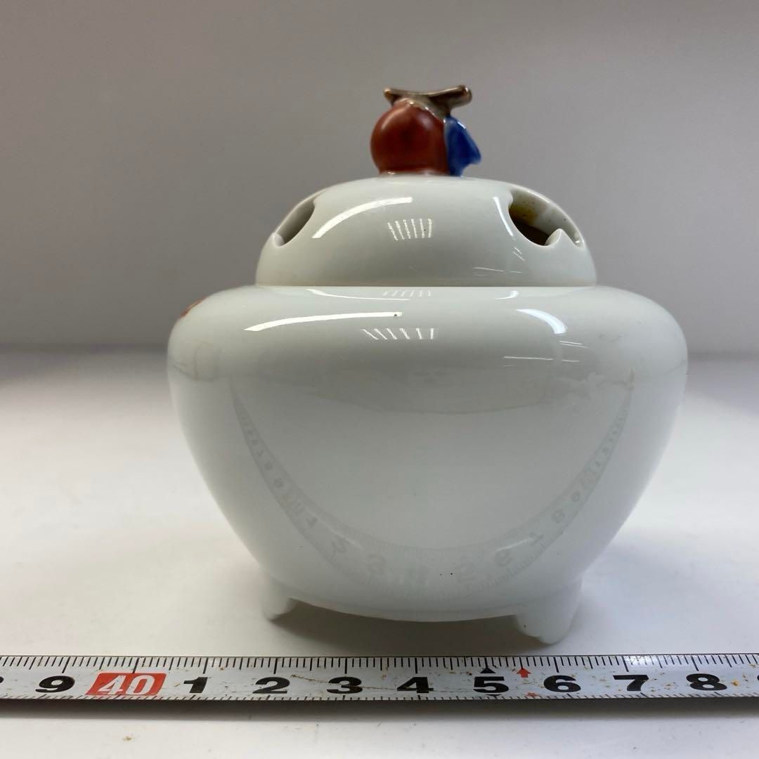 柿摘み香炉 共箱