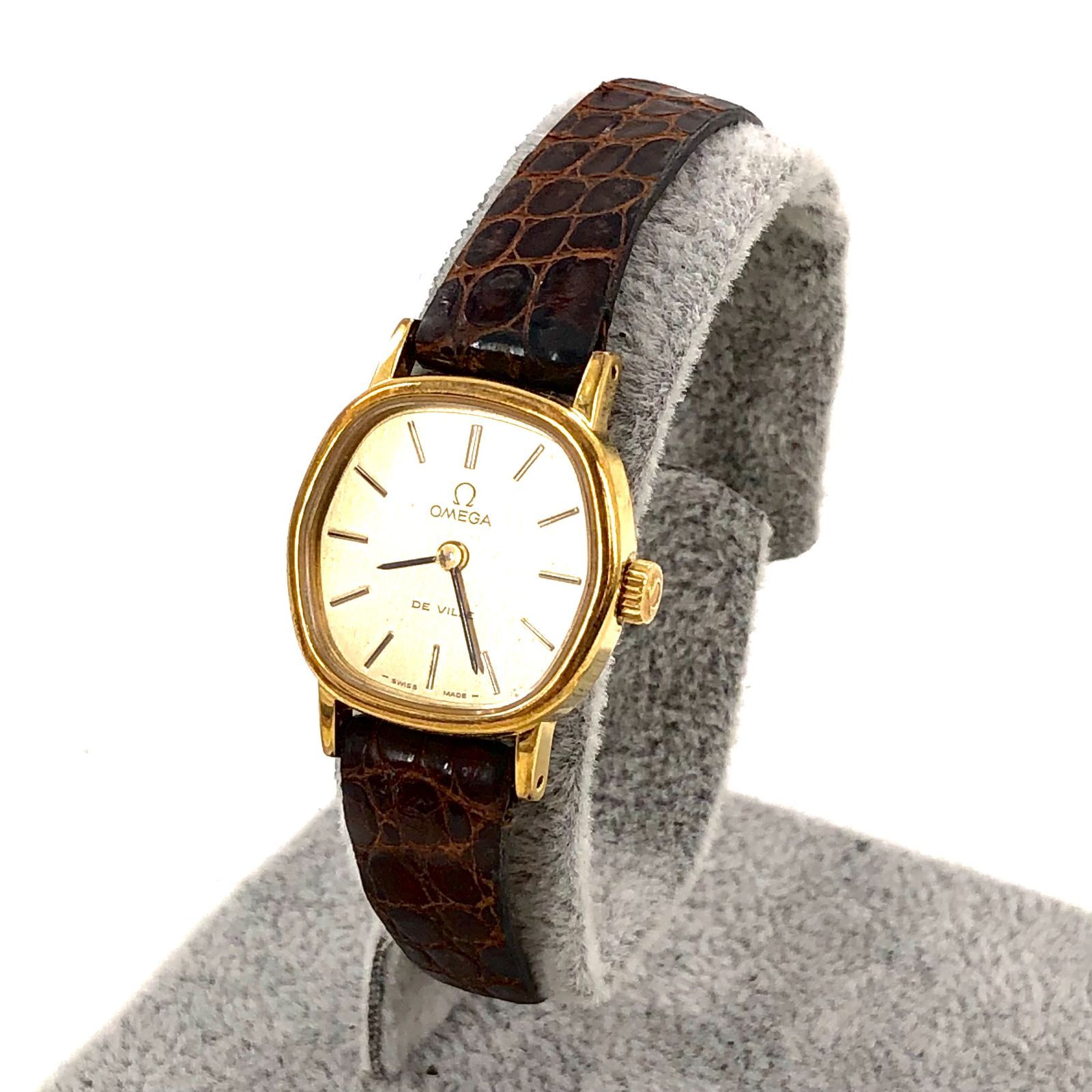 OMEGA De Ville 自動巻き ゴールド文字盤 OMEGA オメガ デビル 中古 メンズ腕時計 手巻き ヴィンテージ
