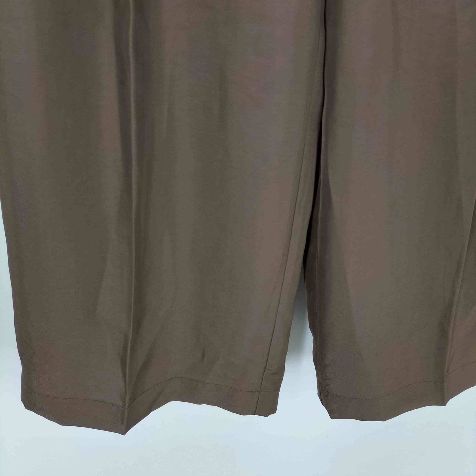 エストラータ STRATA ブライトツイルタックワイドパンツ レディース JPN S DECORATOM_COM_BR