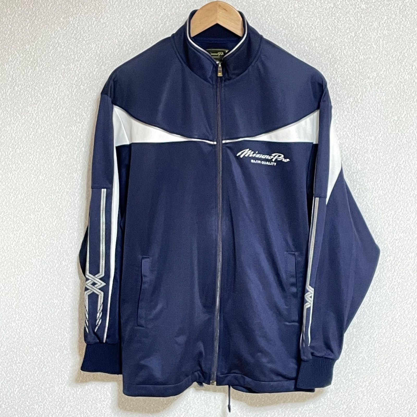 Mizuno フルジップジャケット L ネイビー 【公式通販】