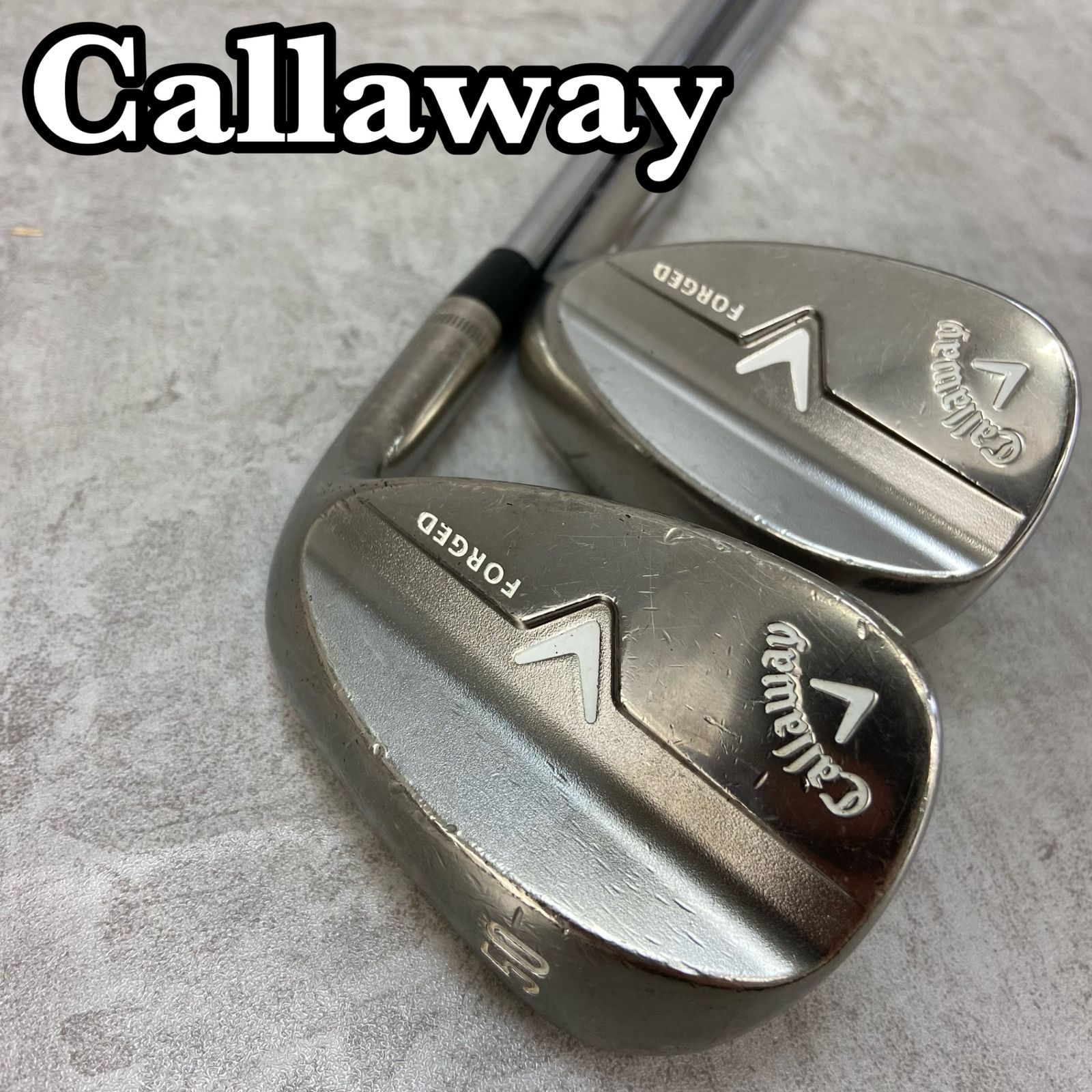 キャロウェイ フォージド メンズゴルフ ウェッジセット 2本 S400 右利き用 50° 56° Callaway FORGED