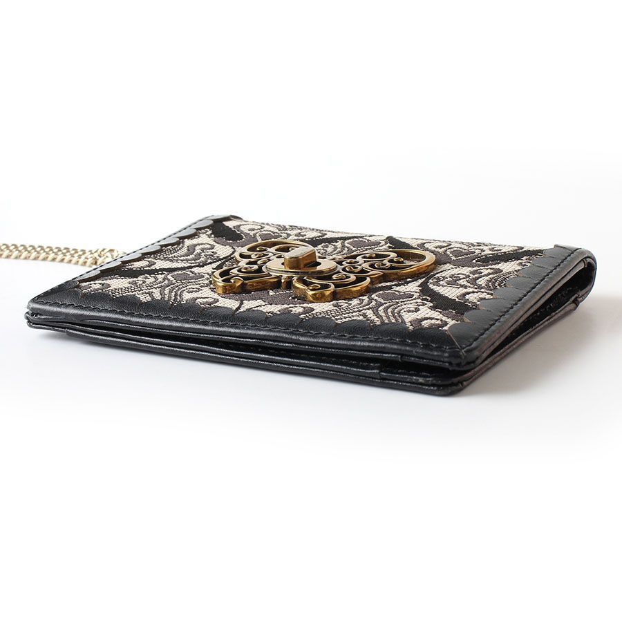 MHR0090 ANNA SUI アナスイ ウォールハート 二面パスケース