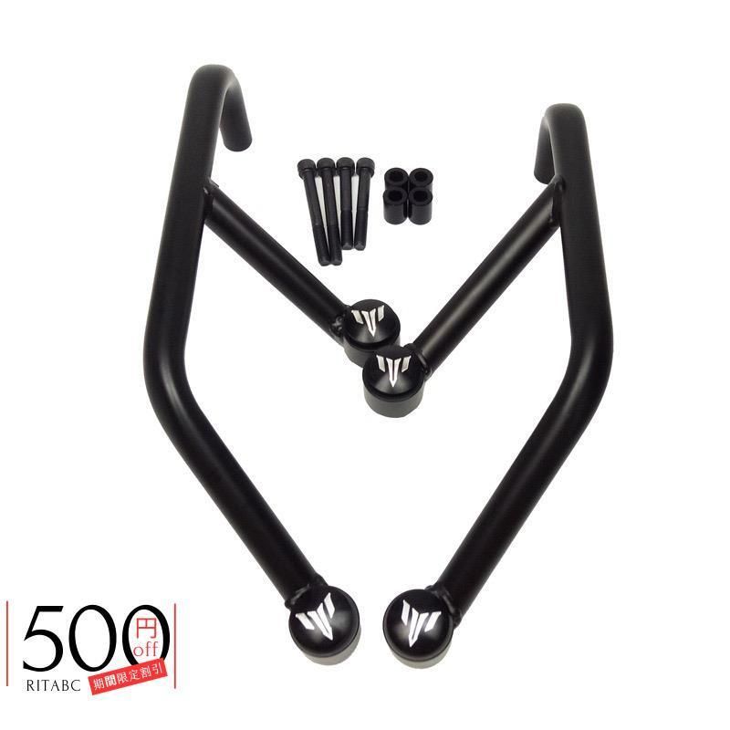 【KIRA SHOP】For MT-03 MT-25 MT03 MT25 2015 2016 2017オートバイバンパーエンジンガードフレームスライダークラッシュバープロテクト