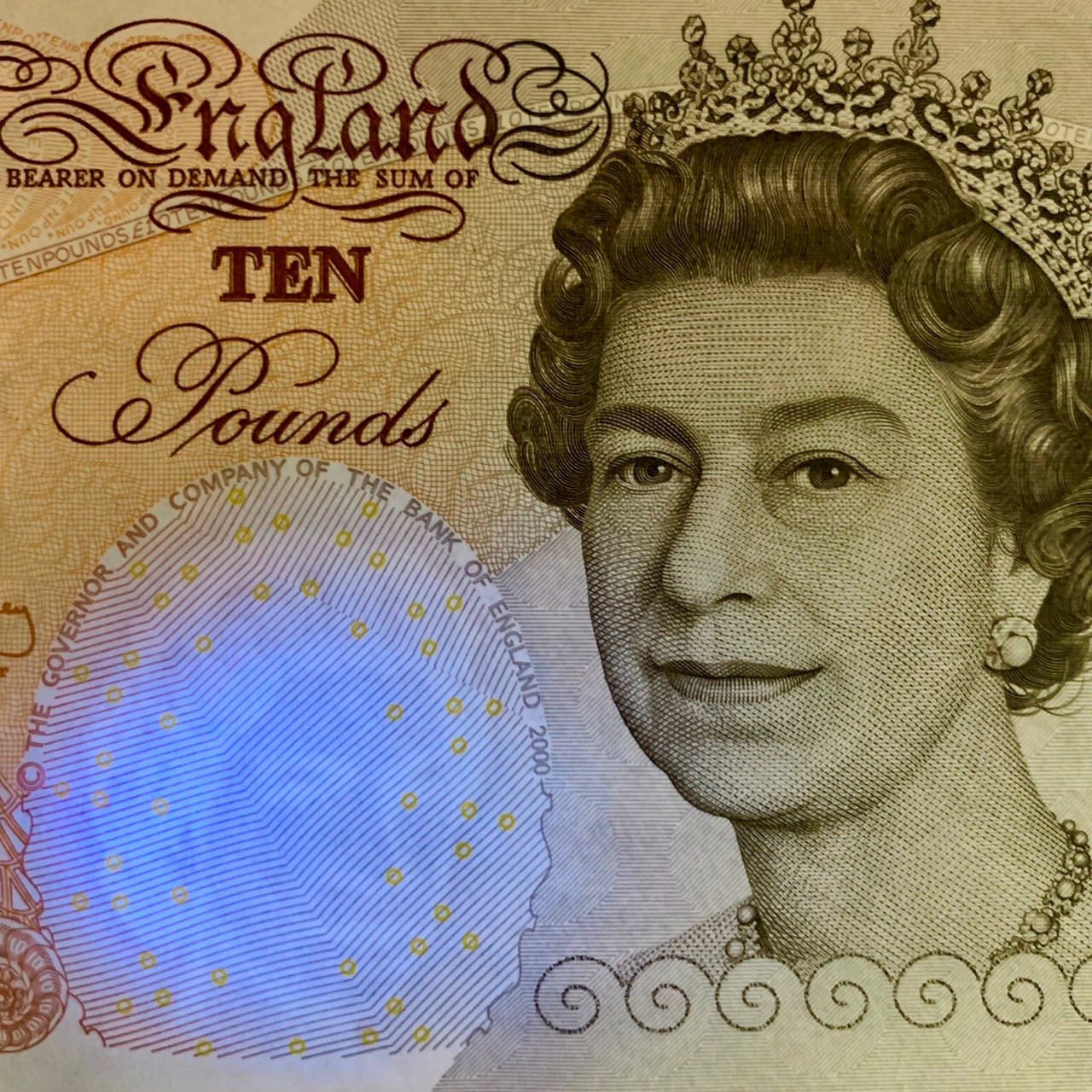⭐️新品保管品】 BANK OF ENGLAND TEN Pounds イギリス ポンド