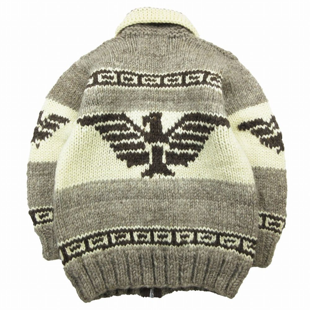 CANADIAN SWEATER カナディアンセーター カウチンニット ジップ 