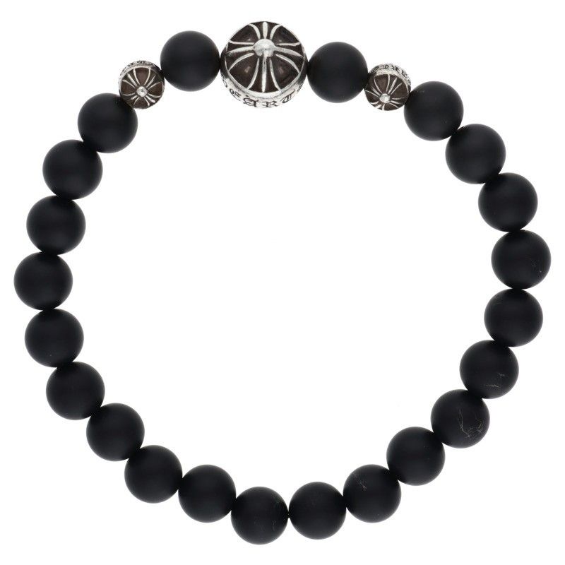 BEAD71 8mmオニキスビーズブレスレット