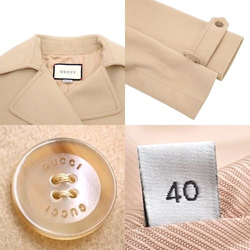 GUCCI(グッチ) ダブルブレストコート アウター アパレル ファッション 