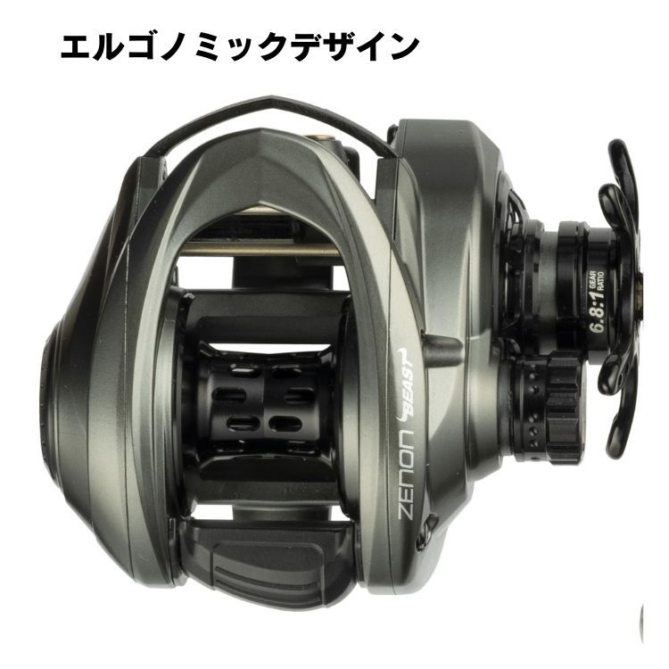 アブガルシア ベイトリール ゼノン ビースト6 L 左ハンドル 0036282114944 AbuGarcia ZENON BEAST6-L -  メルカリ