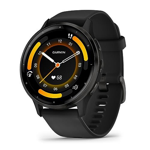 GARMIN ガーミン Venu 3 Black | Slate AMOLEDディスプレイ搭載 美麗液晶スマートウォッチ 高性能GPS内蔵 日本正規品 心電図 ECG アプリ対応モデル