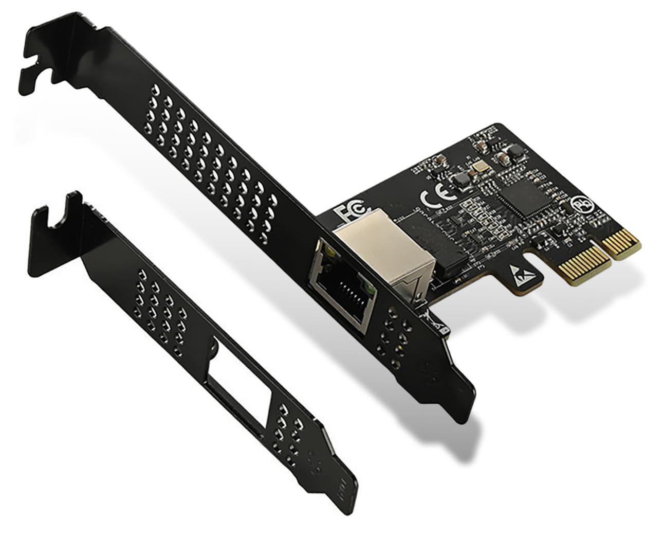 【新着商品】5Gbps Lanカード Realtek RTL8126 5G PCIe 接続 NIC 高速データ転送 pci express x1
