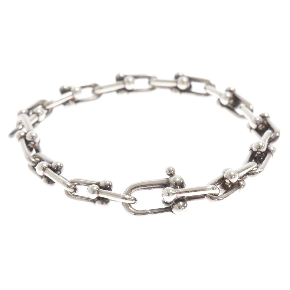 TIFFANY & Co. (ティファニー) Hard Wear Micro Link Bracelet ハードウェアマイクロリンクブレスレット  シルバー スモール