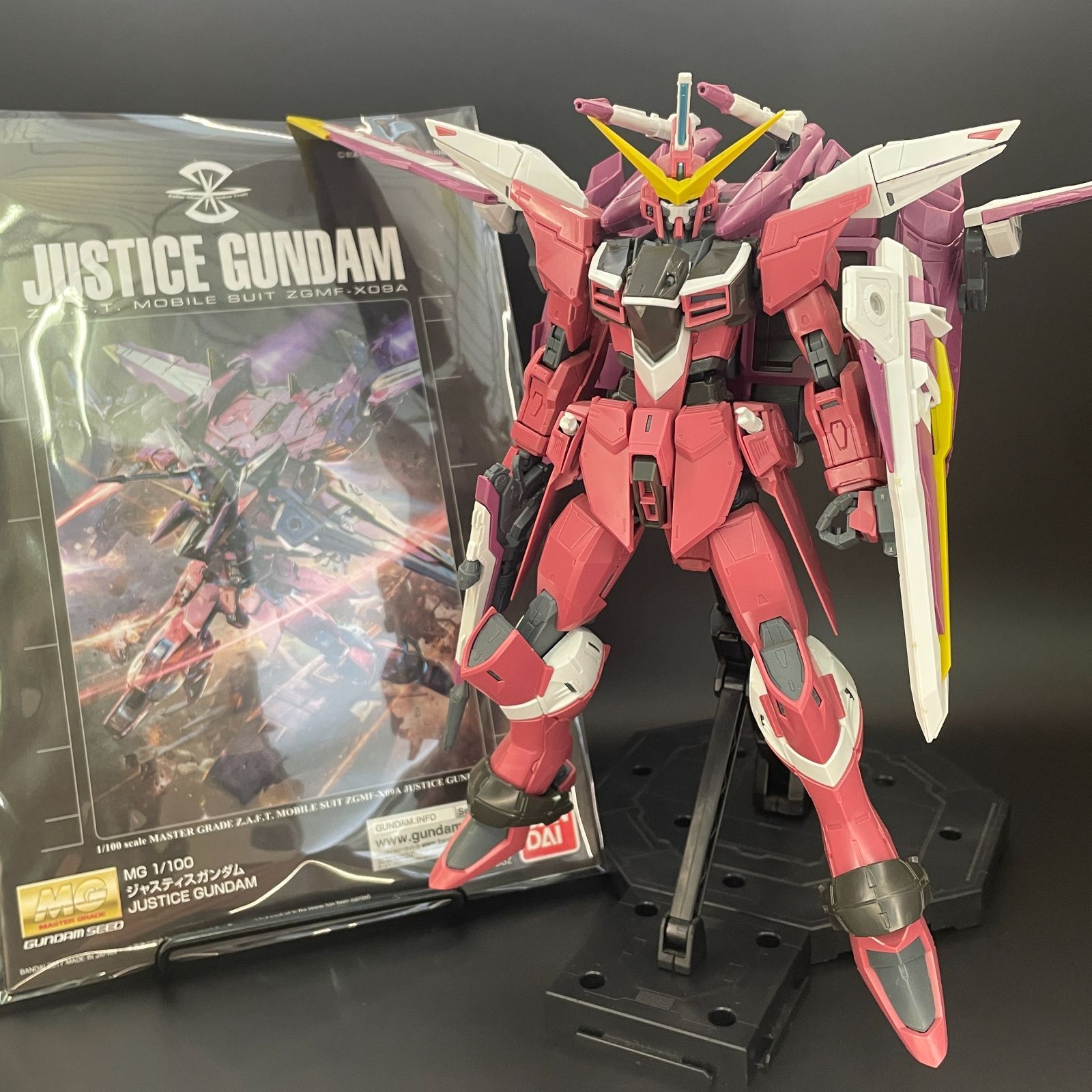 ガンプラ【中古品】 MG 1/100 ジャスティスガンダム バンダイ