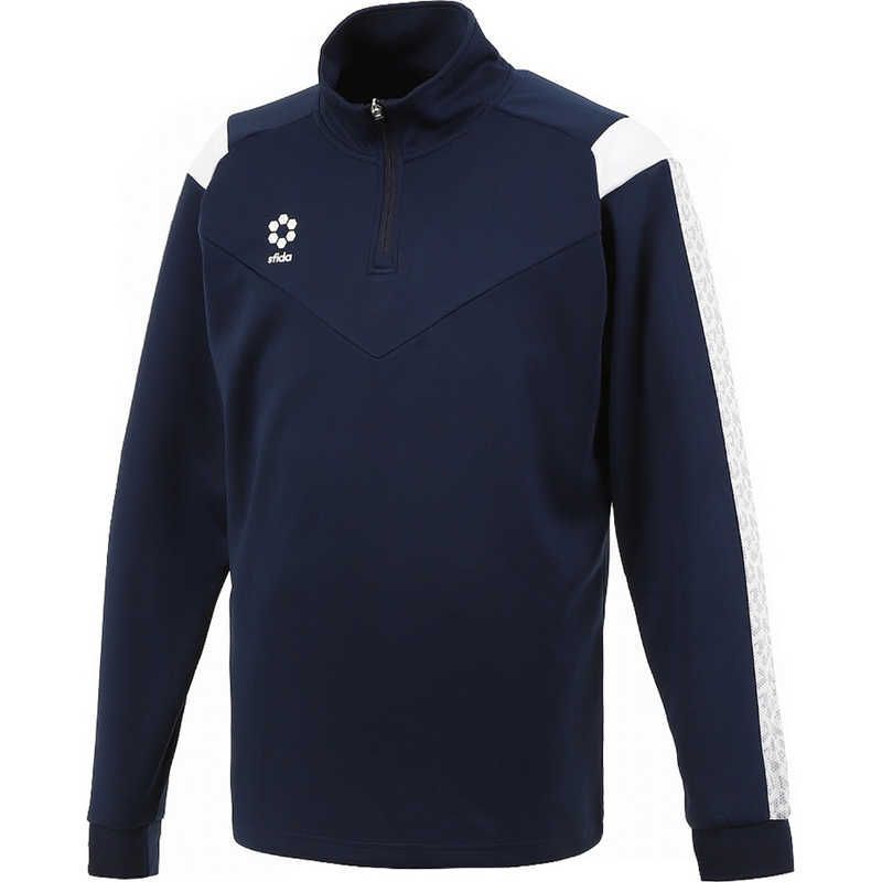 【 新品 未開封 】 イミオ SFIDA(スフィーダ) メンズ BP ウォームアップHZトップ ネイビー 3XL SA23812_25SS 未使用 送料無料