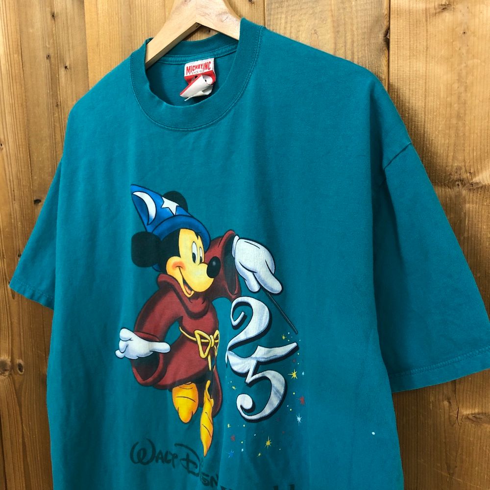 90s ビンテージ ミッキーマウス ナイトパレード Tシャツ XL ファンタジア-