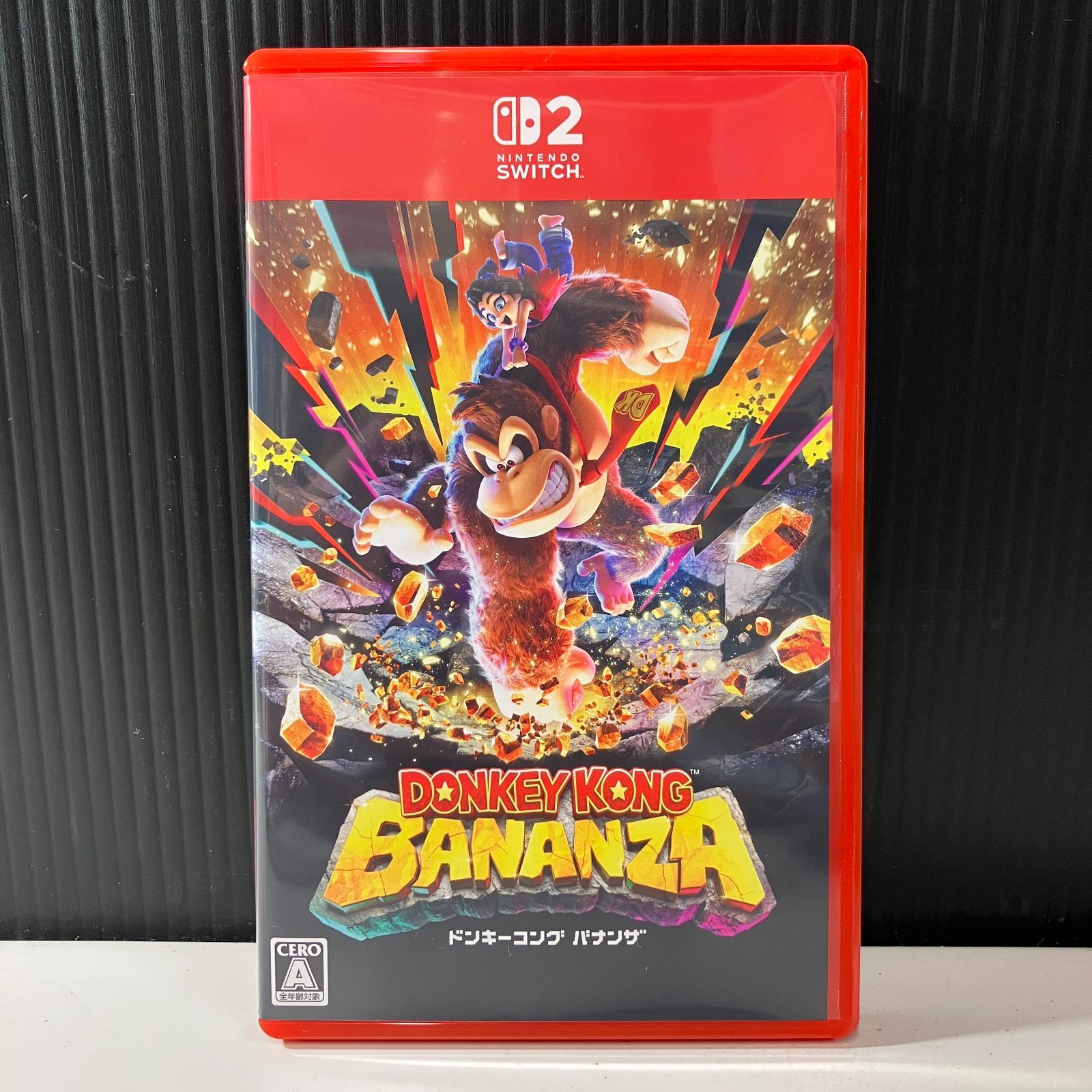 【美品】ドンキーコング バナンザ DONKEY KONG BANANZA 🔴【DKバナンザ】26年ぶり！3Dドンキー完全新作！！ドンキー