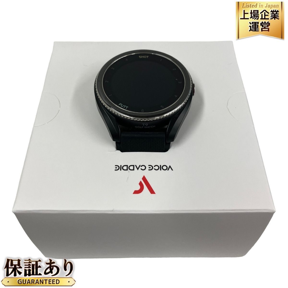 VOICE CADDIE ボイスキャディ T9 GPS ゴルフナビ ウォッチ 距離測定器 腕時計型 中古 T9104080 - メルカリ