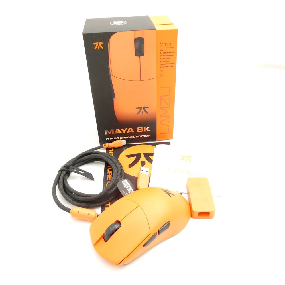 LAMZU ラムズ MAYA 8K FNATIC SPECIAL EDITION ワイヤレス ゲーミングマウス FPS eスポーツ HY1718