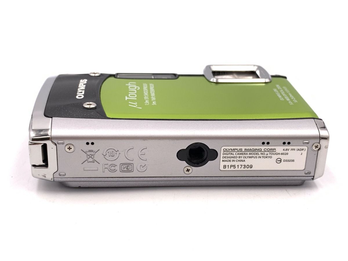  並品 オリンパス μTOUGH 6020 グリーン コンパクトデジタルカメラ デジタルカメラ