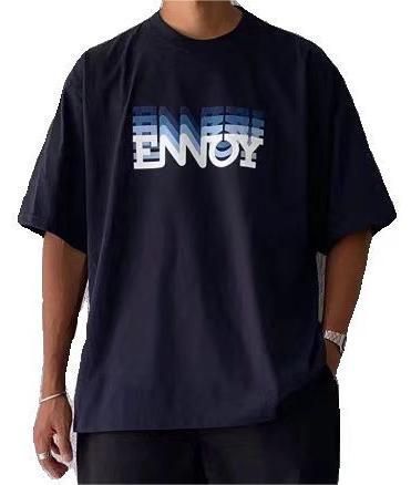 ENNOY Electric Logo Gradation ss Tee Black エンノイ エレクトリック 