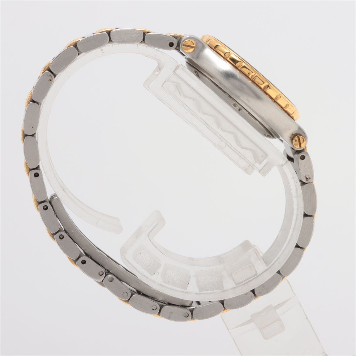GUCCI グッチ 9700L 0003714 SS QZ 腕時計 黒文字盤 スイス製