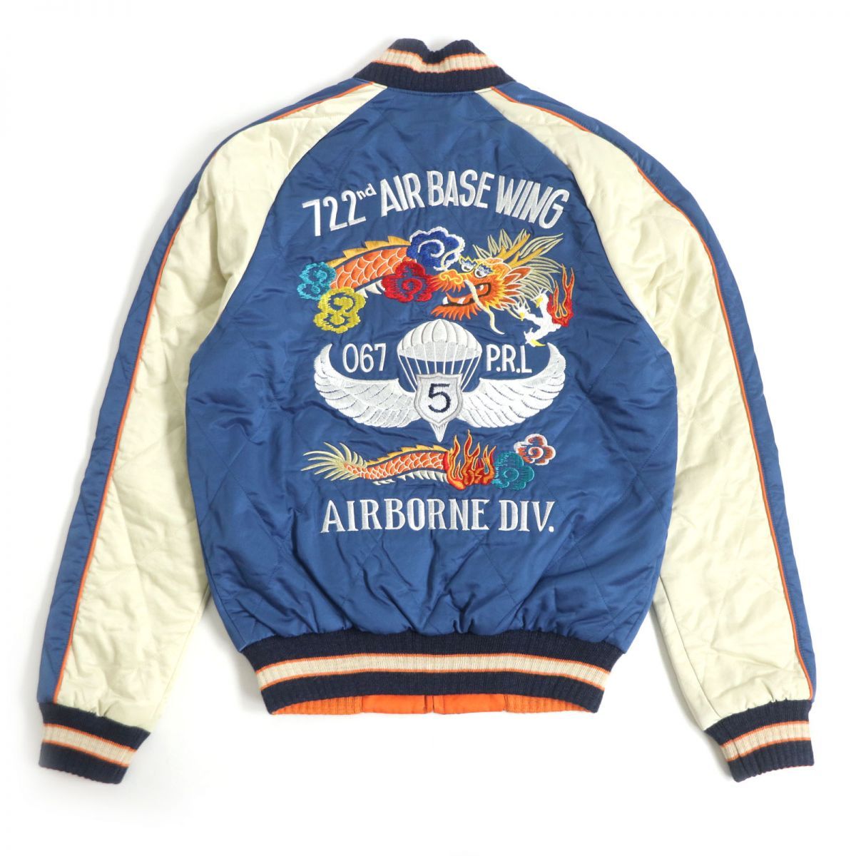 極美品□ポロラルフローレン 710601445001 刺繍 リバーシブル 中綿入り